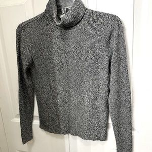 Talbots | Grey Turtleneck Sweater